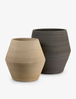 Construct Barrel Planter Pot by Marie Michielssen x Serax