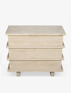 Corliss 3-Drawer Dresser, White Wash