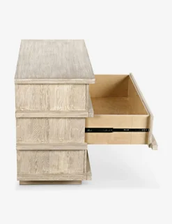Corliss 3-Drawer Dresser, White Wash
