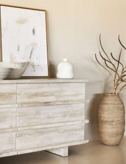Corliss 6-Drawer Dresser, White Wash