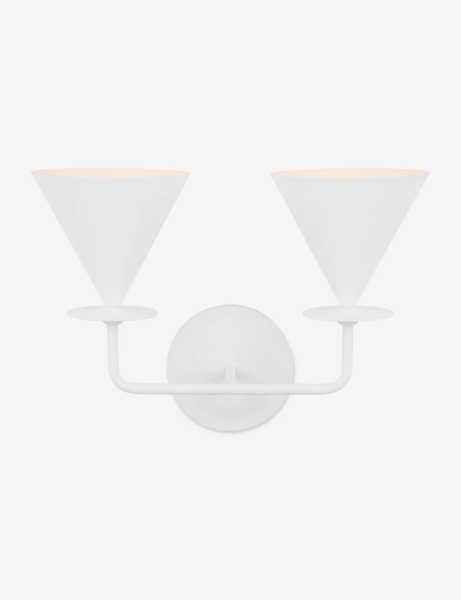 Cornet Double Sconce by Christiane Lemieux