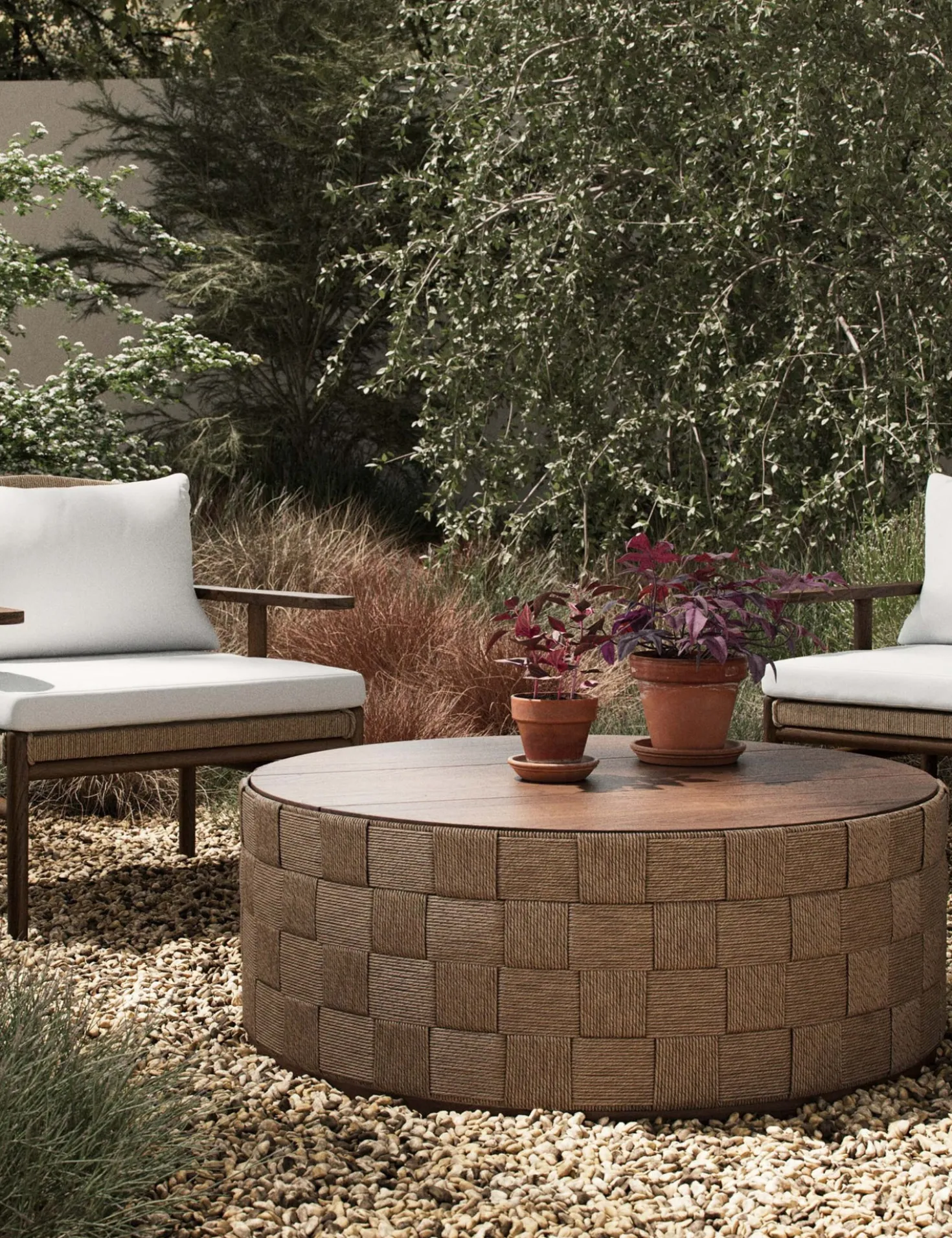 Corsica Round Outdoor Coffee Table