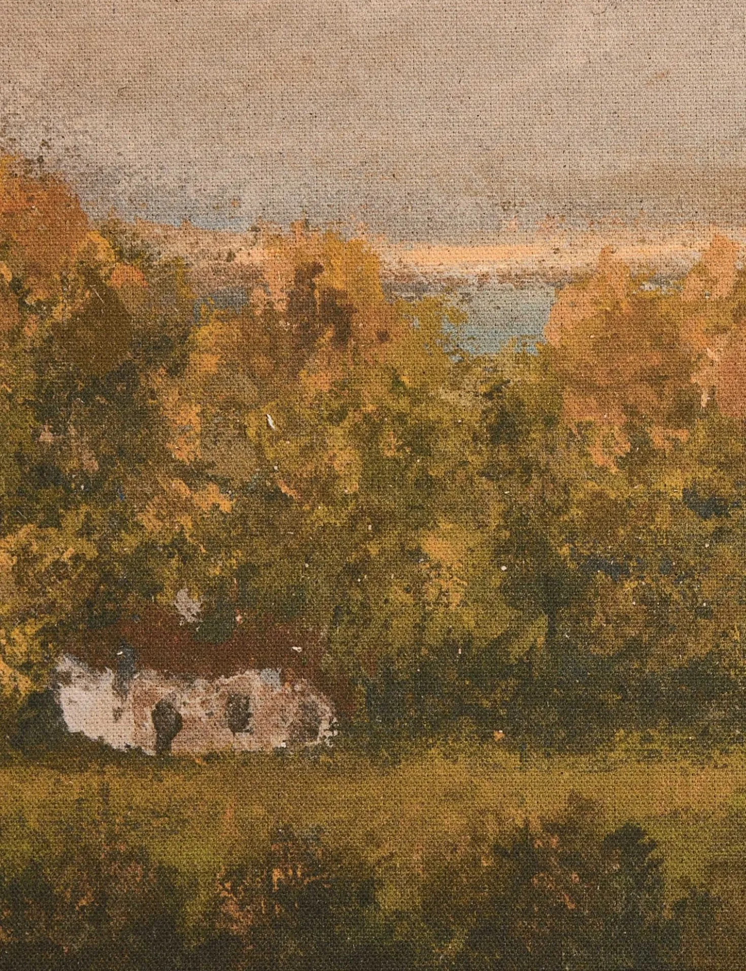 Country Lake House by Lori Marie
