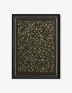 Cream On Black Glimmer by Laurel-Dawn Latshaw