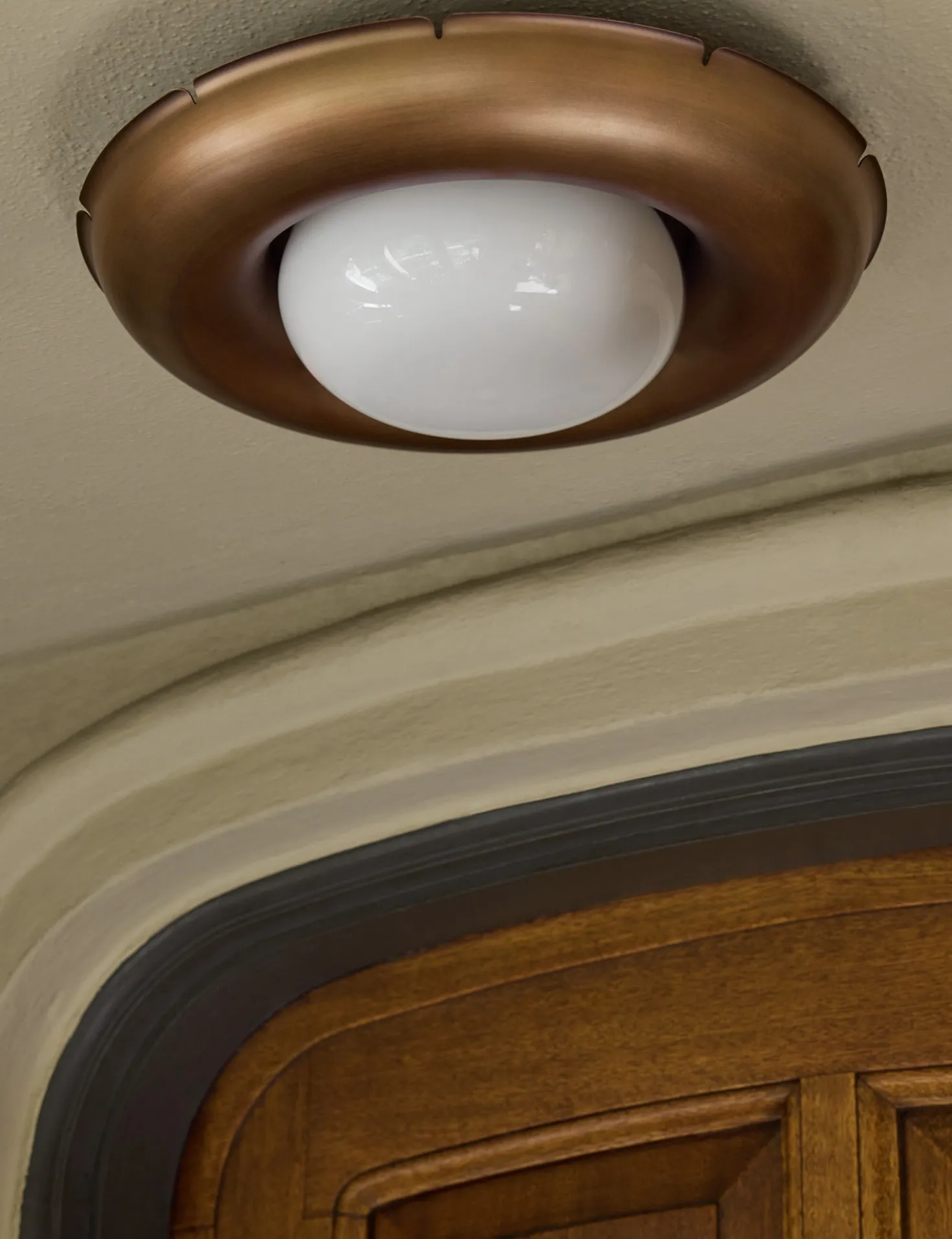 Cristobal Outdoor Flush Mount Light