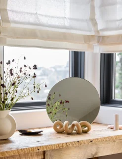 Curlee Table Mirror by SIN Ceramics