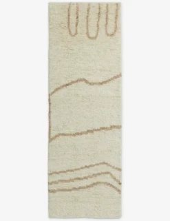 Currents Hand-Knotted Wool Rug by Élan Byrd