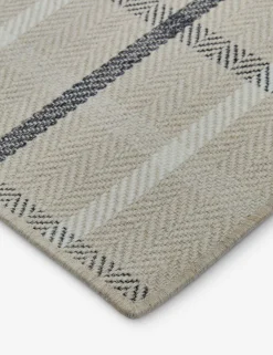 Custom Amsing Flatweave Wool Rug, Toasted Coconut