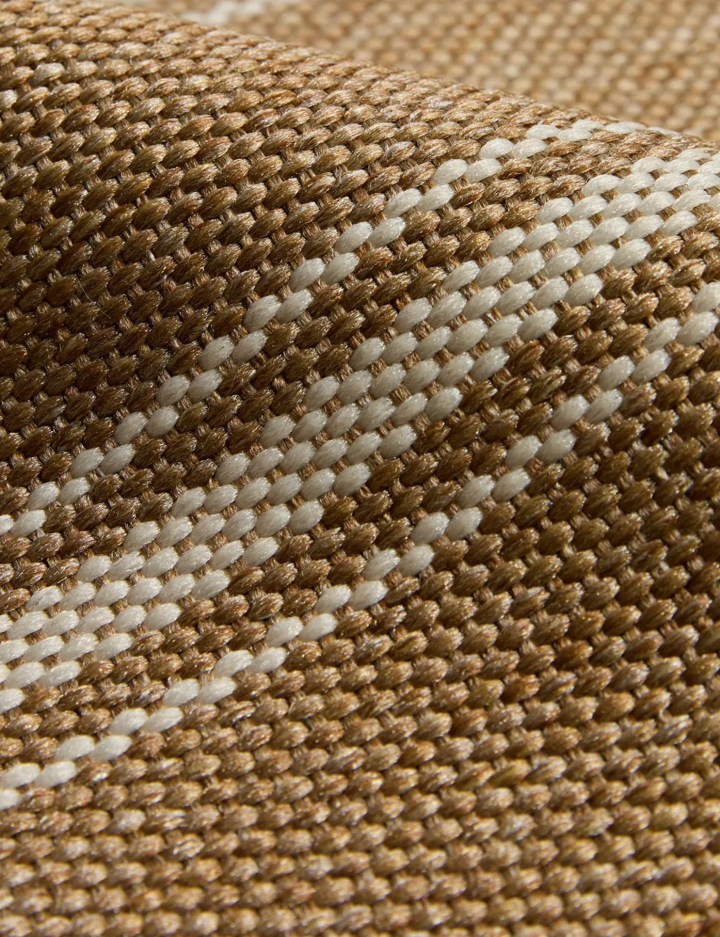 Custom Devri Hand-Loomed Indoor / Outdoor Rug, Rattan