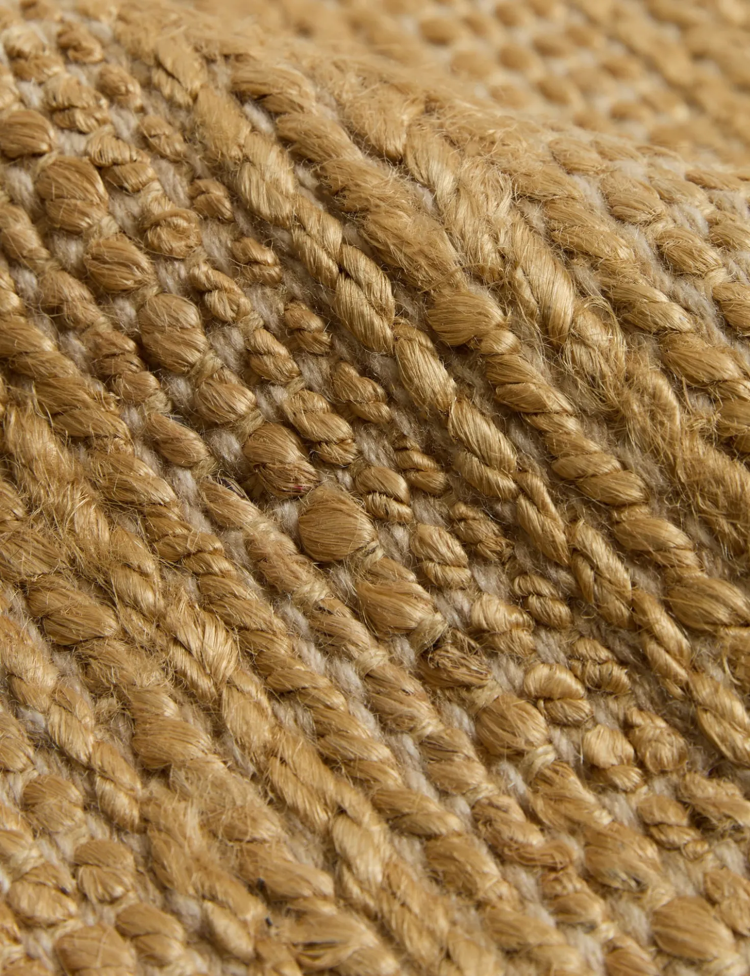 Custom Laverne Hand-Loomed Jute Rug, Sand