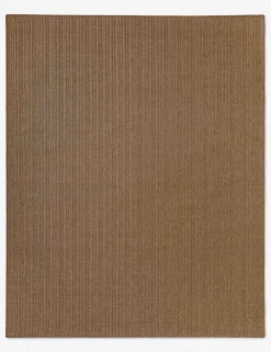Custom Nica Indoor / Outdoor Rug, Burnt Umber