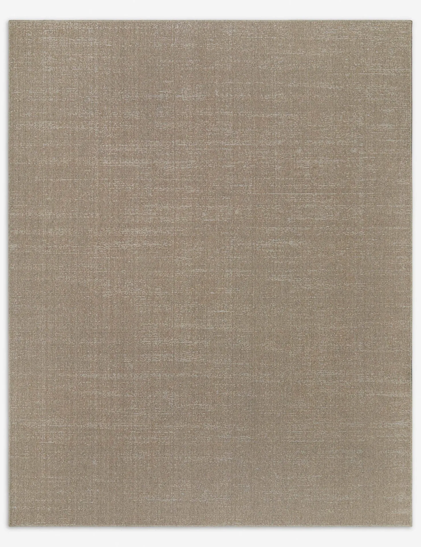 Custom Polina Flatweave Wool Rug, Weathered Oak