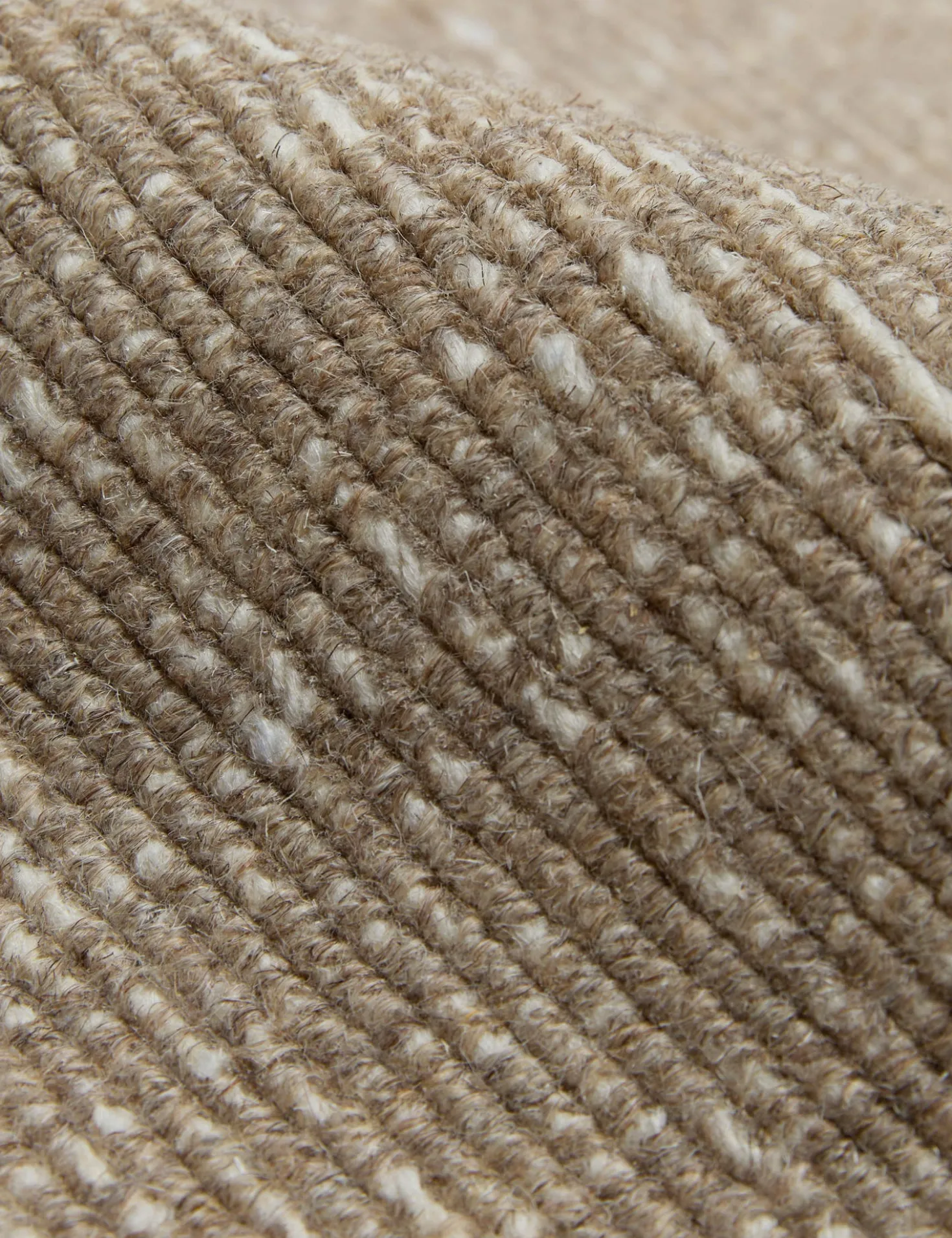 Custom Polina Flatweave Wool Rug, Weathered Oak