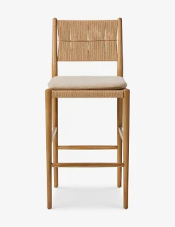 Dara Bar and Counter Stool by Amber Lewis x Four Hands