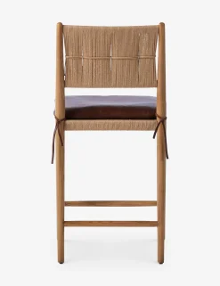 Dara Bar and Counter Stool by Amber Lewis x Four Hands