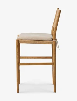 Dara Bar and Counter Stool by Amber Lewis x Four Hands