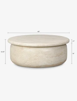 Dayna Coffee Table by Amber Lewis x Four Hands