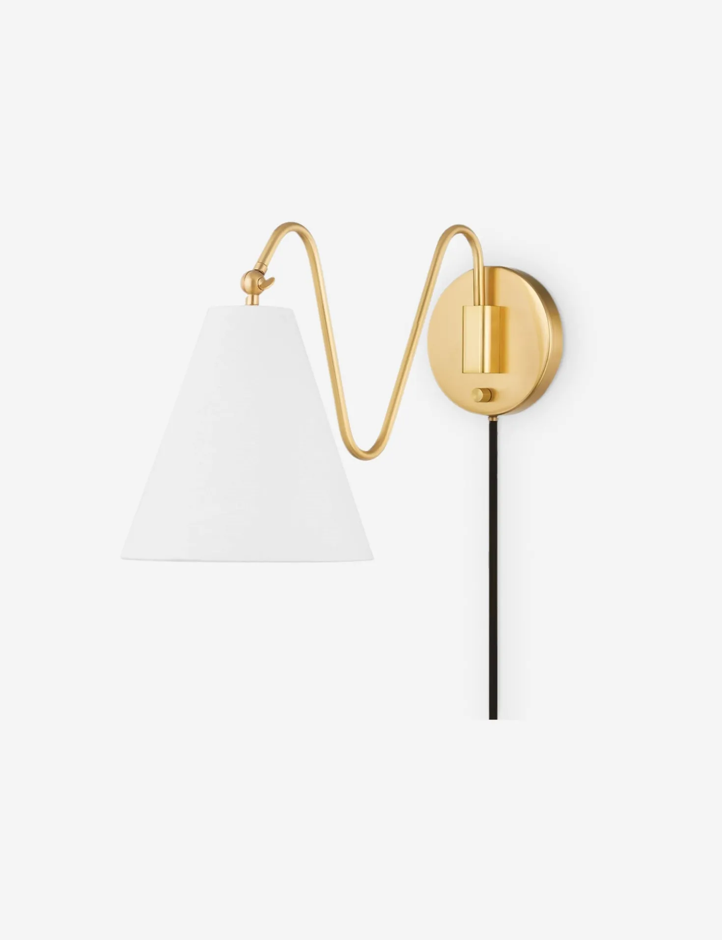 Dellon Single Plug-In Sconce