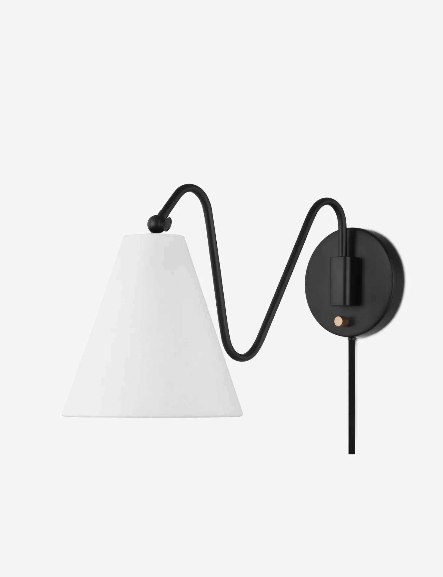 Dellon Single Plug-In Sconce