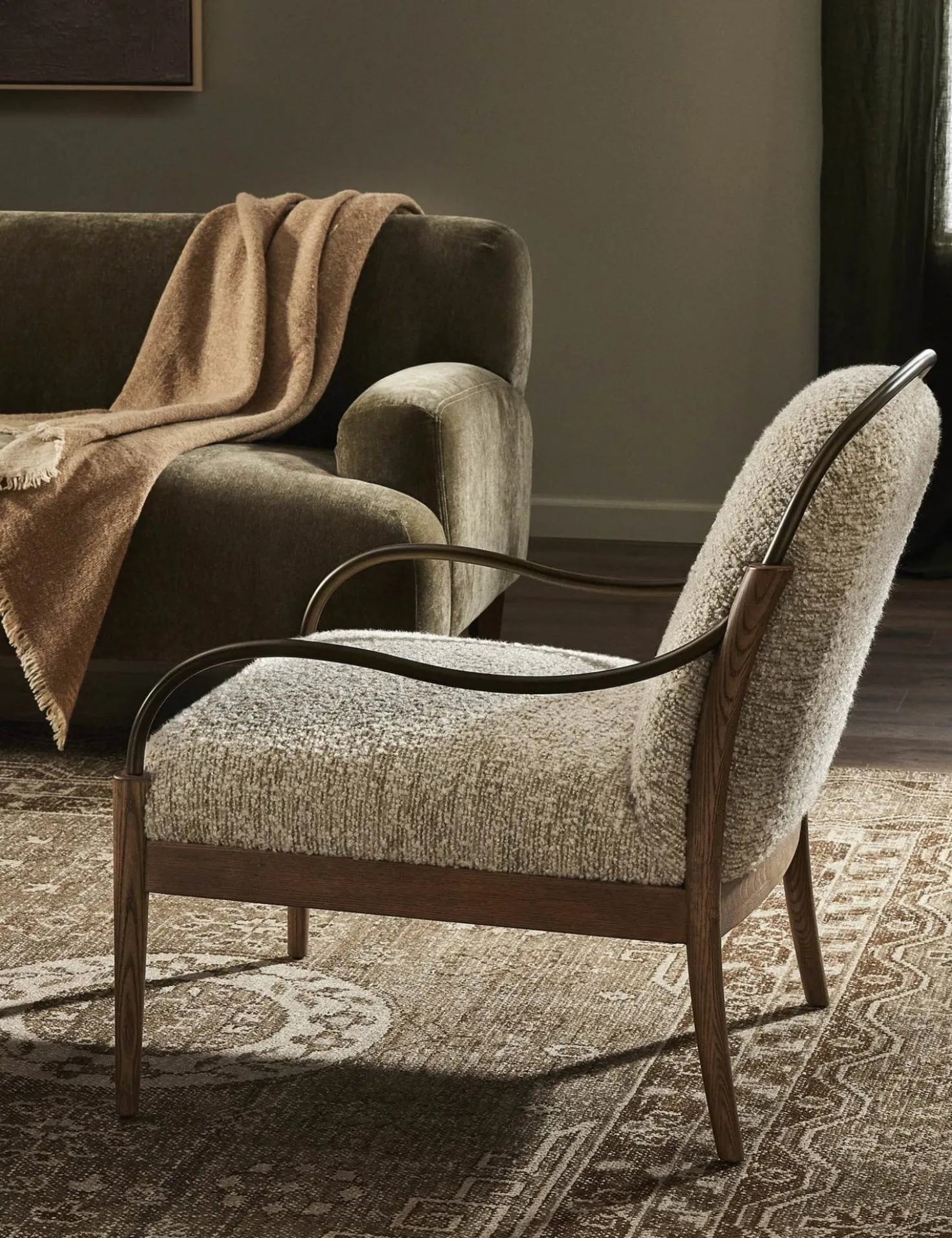 Demi Accent Chair by Amber Lewis x Four Hands