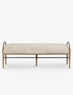Demi Bench by Amber Lewis x Four Hands