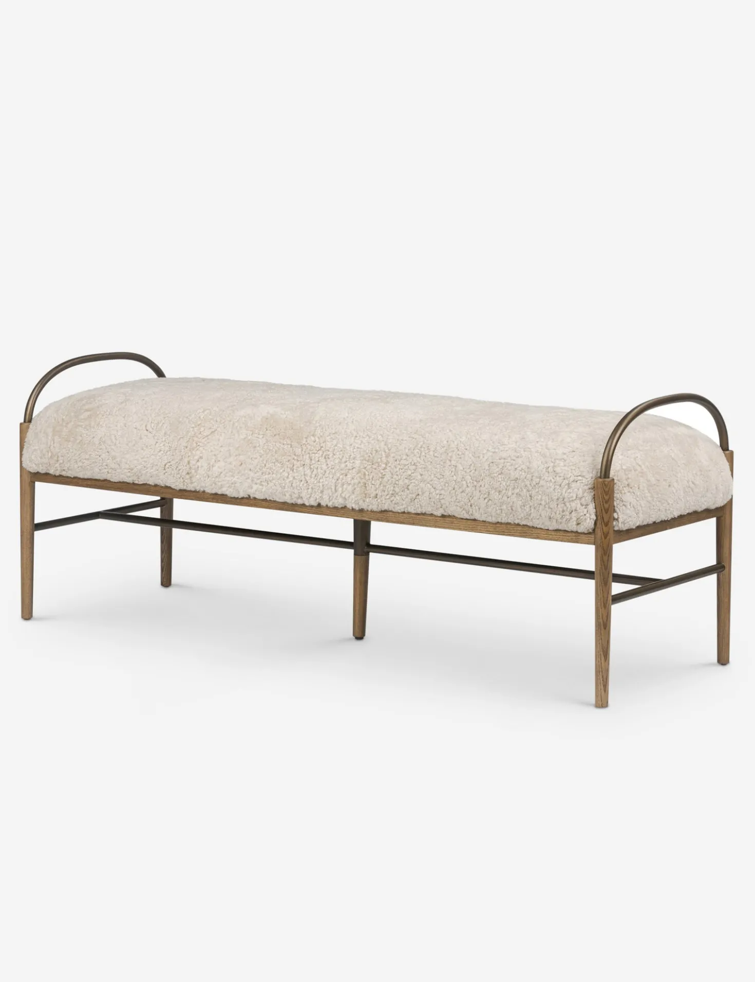 Demi Bench by Amber Lewis x Four Hands