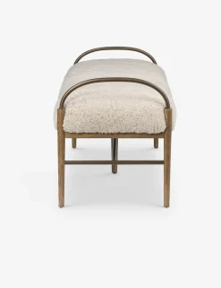 Demi Bench by Amber Lewis x Four Hands