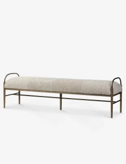 Demi Bench by Amber Lewis x Four Hands
