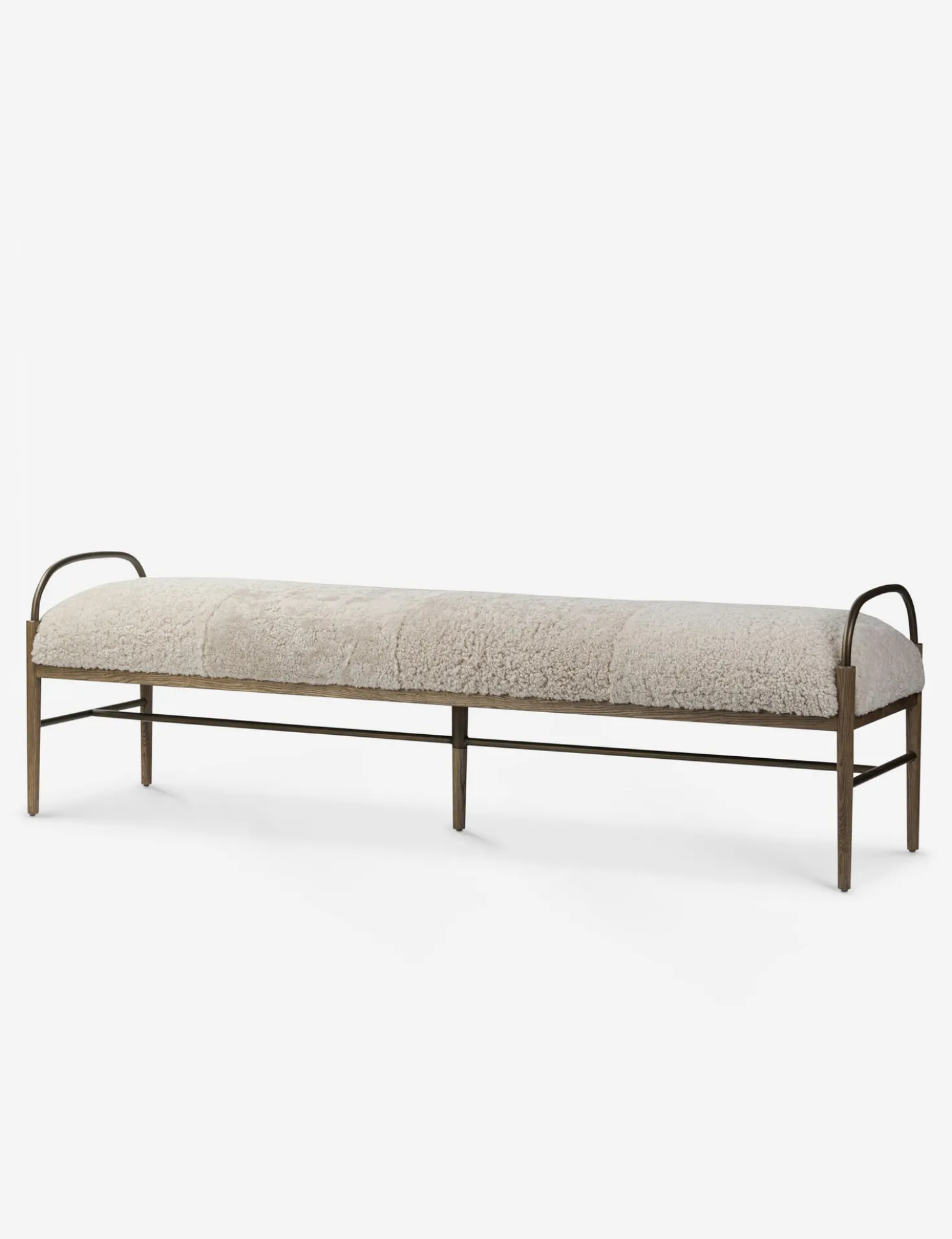 Demi Bench by Amber Lewis x Four Hands