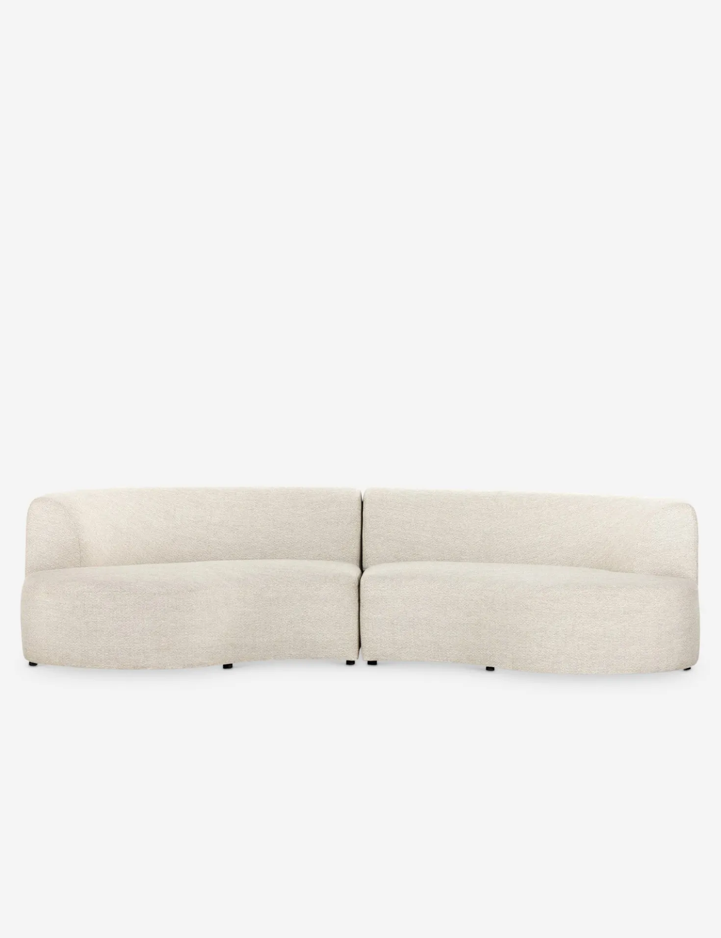 Diaz Indoor / Outdoor Curved Sectional Sofa