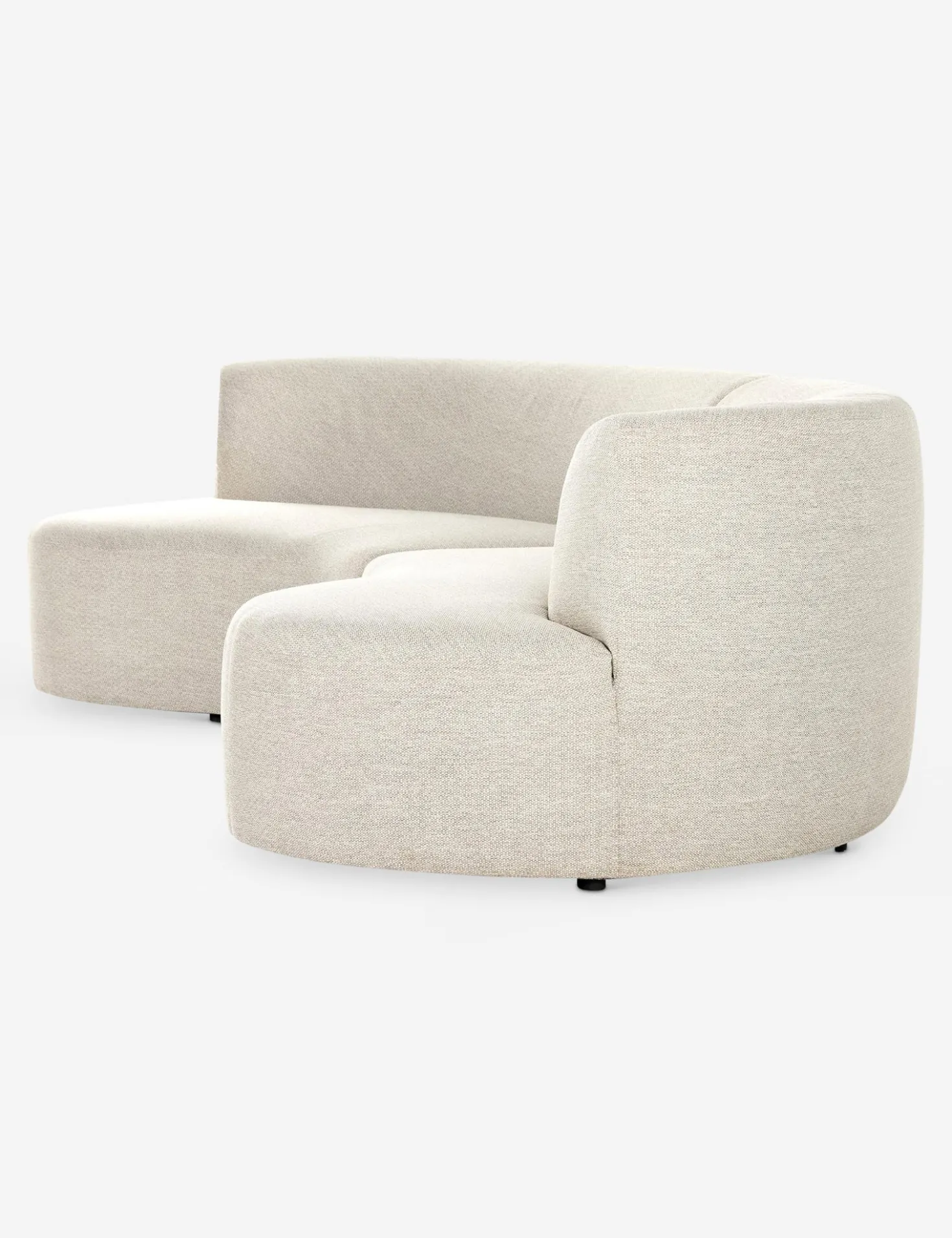 Diaz Indoor / Outdoor Curved Sectional Sofa