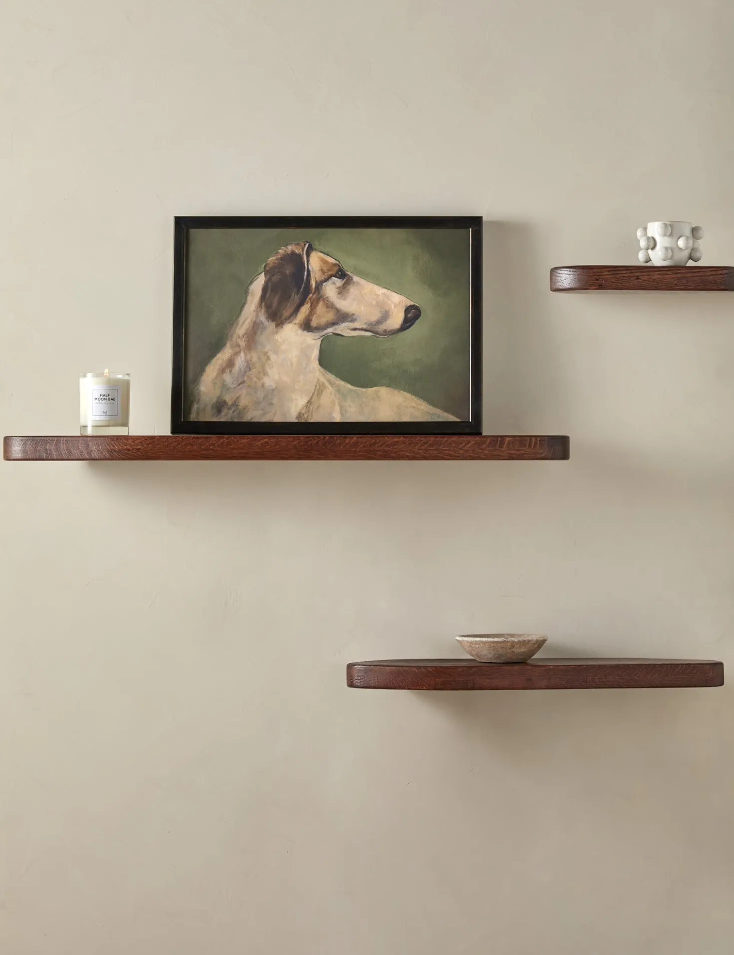 Dog I Wall Art by Heidi Caillier