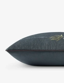 Dragon Embroidered Pillow by Brigette Romanek x Loloi