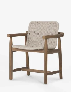 Dume Indoor / Outdoor Dining Arm Chair by Amber Lewis x Four Hands
