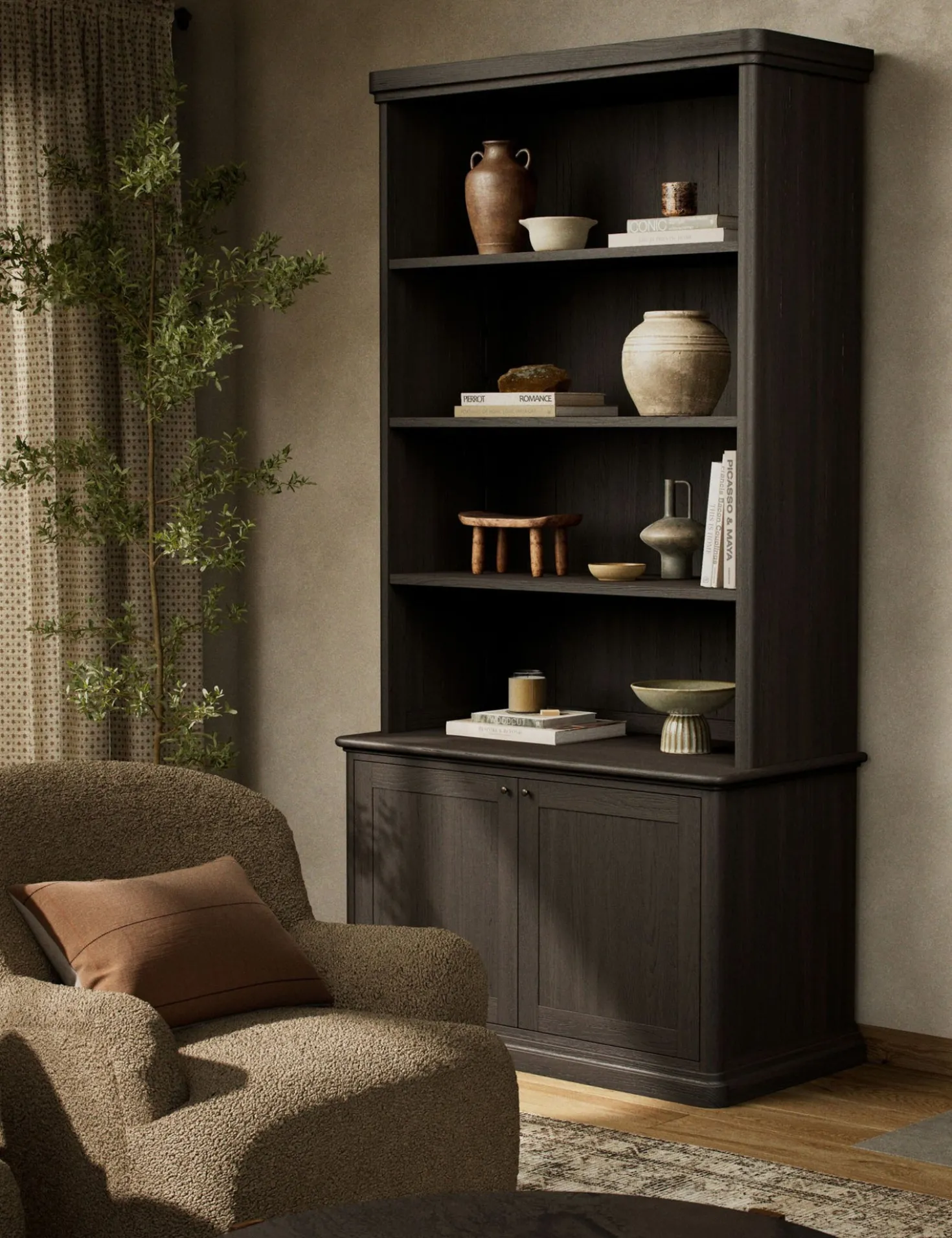 Dumont Bookcase by Amber Lewis x Four Hands