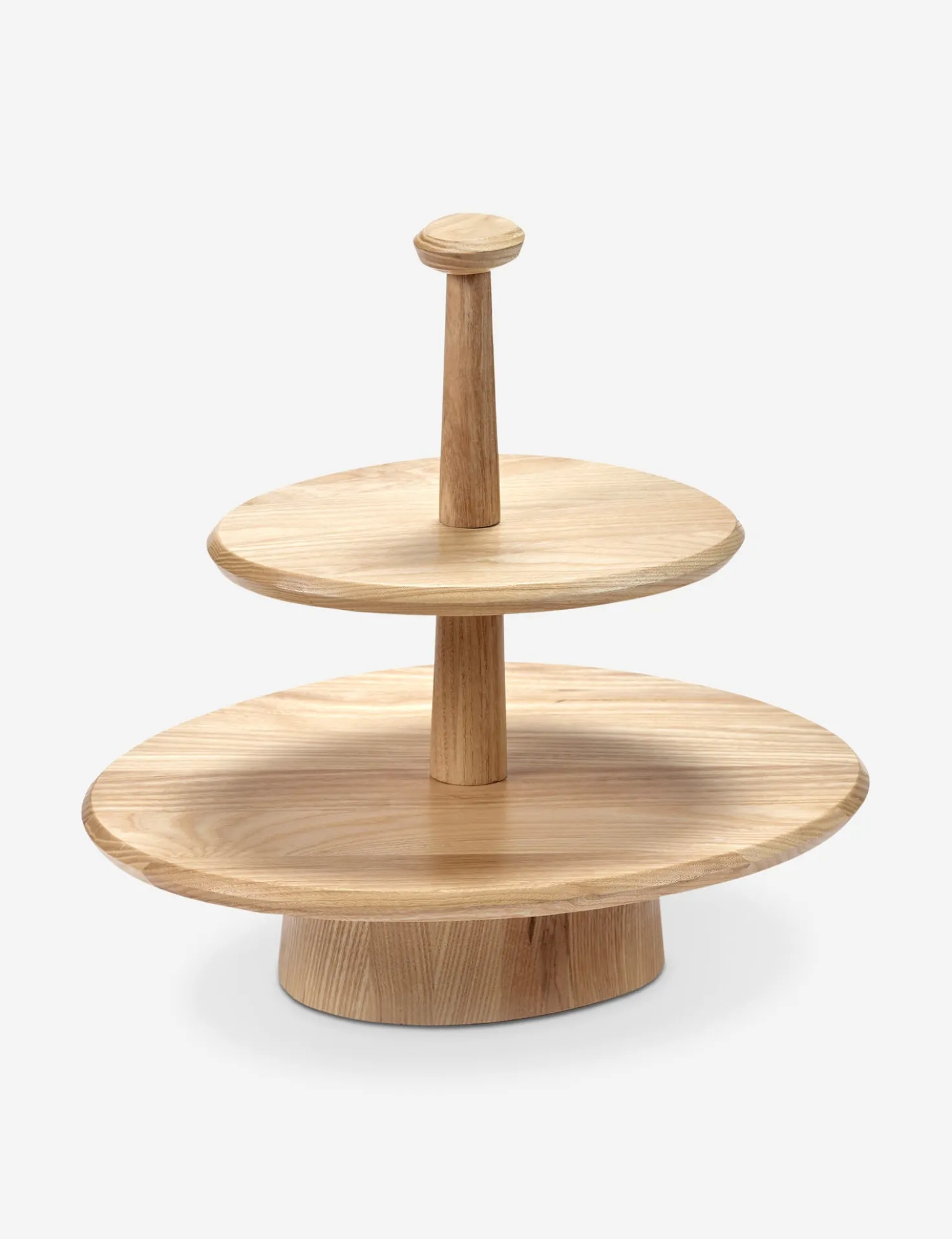 Dune Ash Wood Cake Stand by Kelly Wearstler x Serax