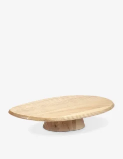 Dune Ash Wood Cake Stand by Kelly Wearstler x Serax