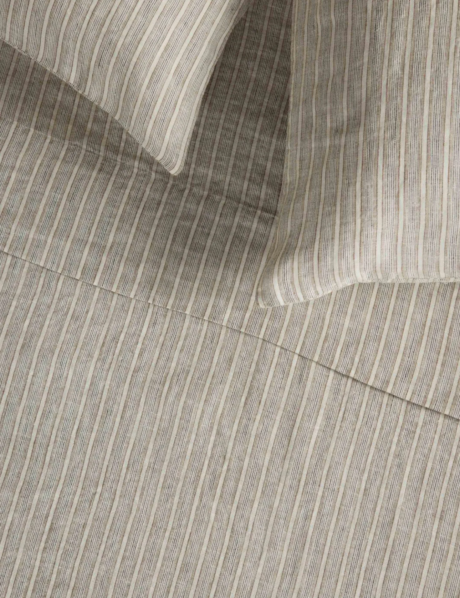 Eadlin Striped European Flax Linen® Sheet Set