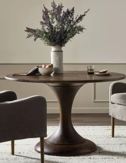 Eastman Round Dining Table by Amber Lewis x Four Hands