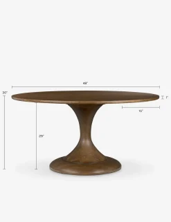 Eastman Round Dining Table by Amber Lewis x Four Hands