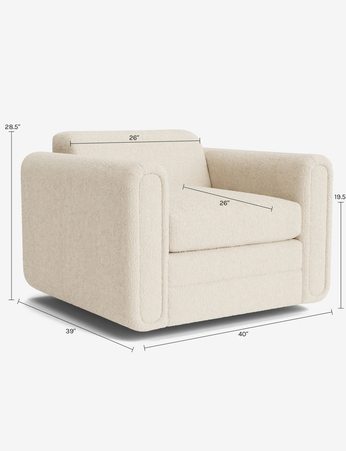 Eleanor Swivel Chair