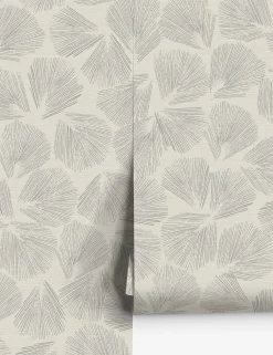 Elora Leaf Wallpaper by Christiane Lemieux