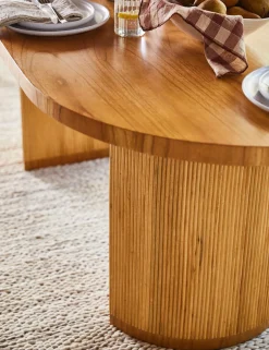 Elvia Oval Dining Table