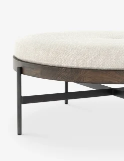 Emile Round Ottoman