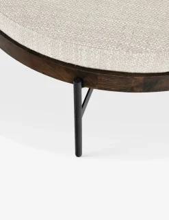 Emile Round Ottoman