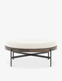 Emile Round Ottoman
