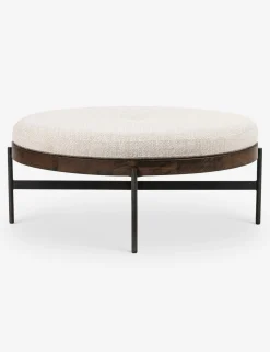Emile Round Ottoman