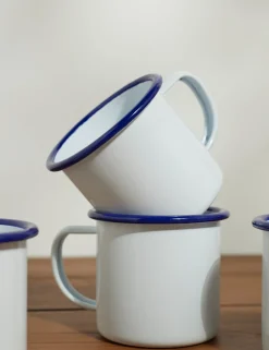 Enamelware Mug (Set of 4) by Crow Canyon