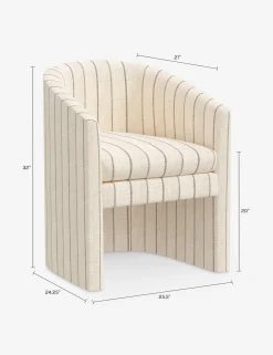 Enfield Slope Arm Dining Chair