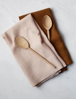 Essential Waffle Kitchen Towels (Set of 2) by Hawkins New York